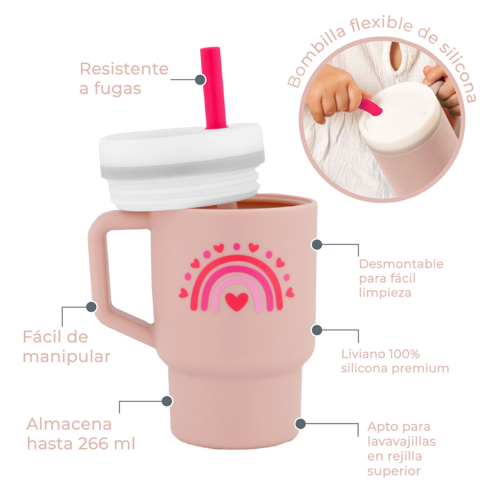 Vaso Entrenamiento My 1st Tumbler Valentines image number 2.0
